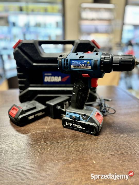 Wkrętarka Dedra zasilanie akumulatorowe 18 V Elbląg sprzedam