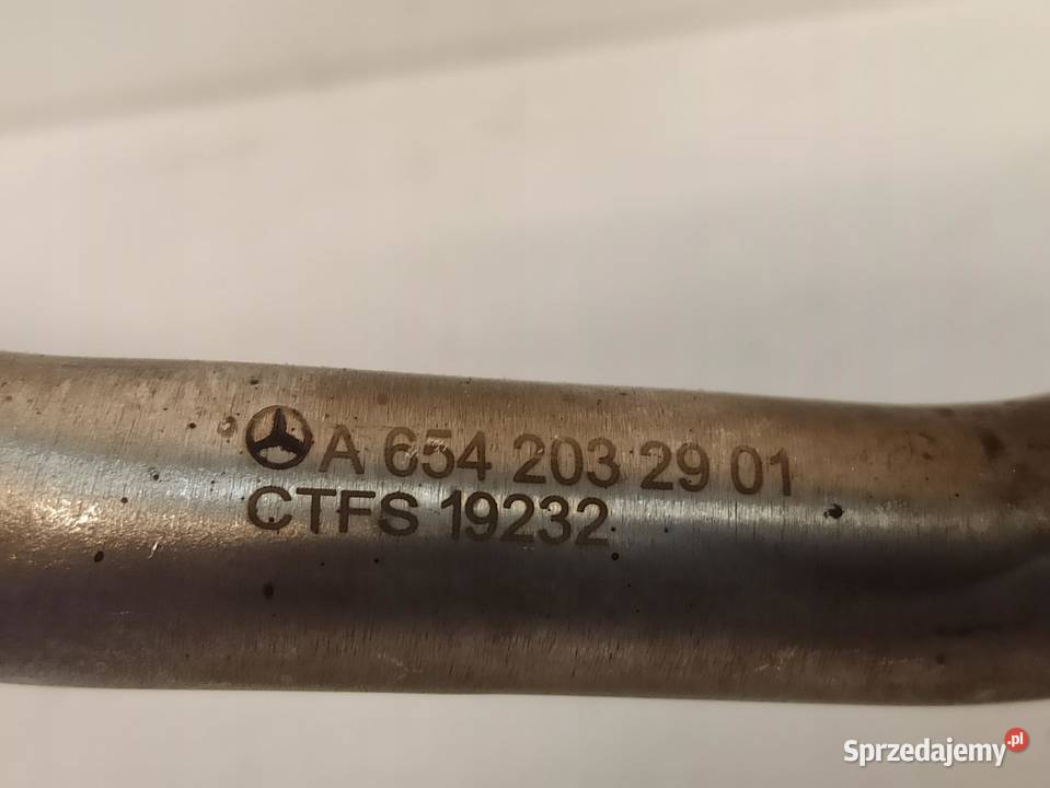 RURA PRZEWÓD WODY MERCEDES W247 A6542032901 Węże chłodnicy dolnośląskie