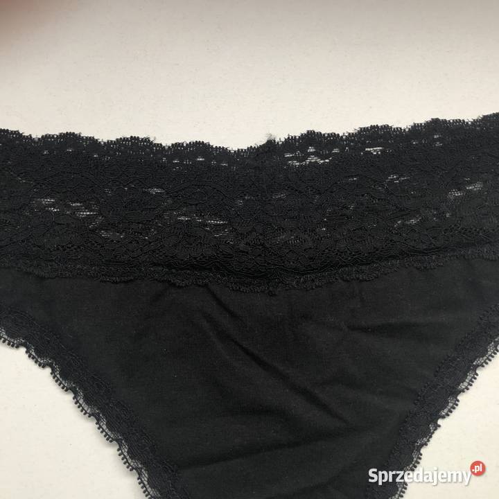czarne majtki xs 34 Censored koronka z koronką kujawsko-pomorskie Toruń