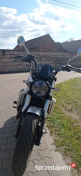 Motocykl Junak SR 400 Rocznik 2022 Kat A2 Piękna Junak Rawicz sprzedam