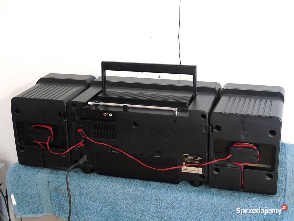 Radio odtwarzacz AUX Sony CFS710L Vintage Jasło