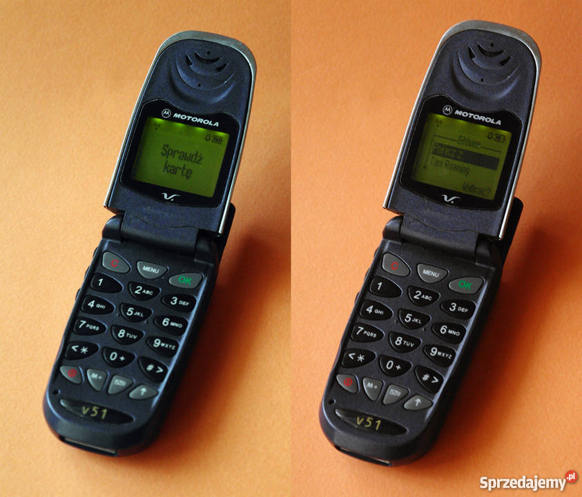 Zestaw Kolekcjonerski Motorola V51 x2 i dodatki