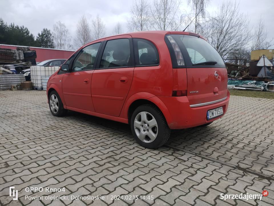 Opel Meriva 1.6 benzyna , automat, minivan , ostatni rocznik