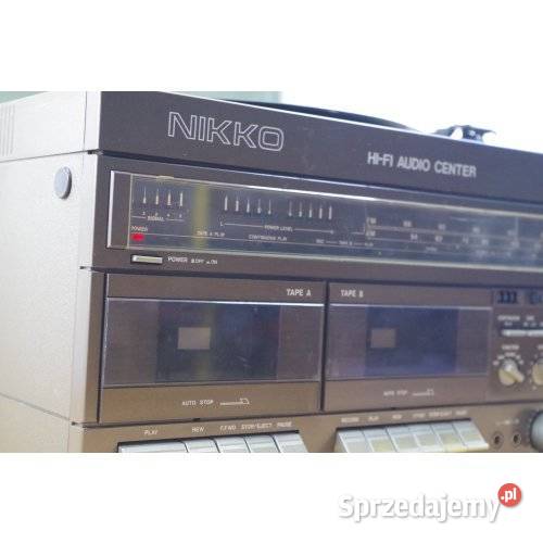 Nikko NHS75 MK II Audio Center z gramofonem i