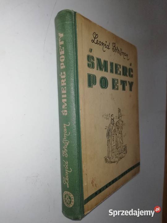 Śmierć Poety książka z 1949 r Antykwariat Warszawa sprzedam