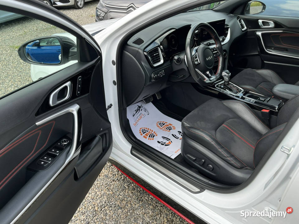Kia Pro Ceed AutomatManetki Virtual JBL Biała kamera cofania Samochody osobowe śląskie Rydułtowy