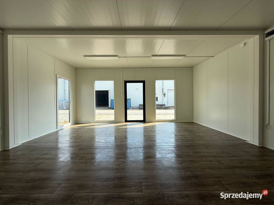 Pawilon kontener 600x600 biuro sprzedaży Łódź sprzedam
