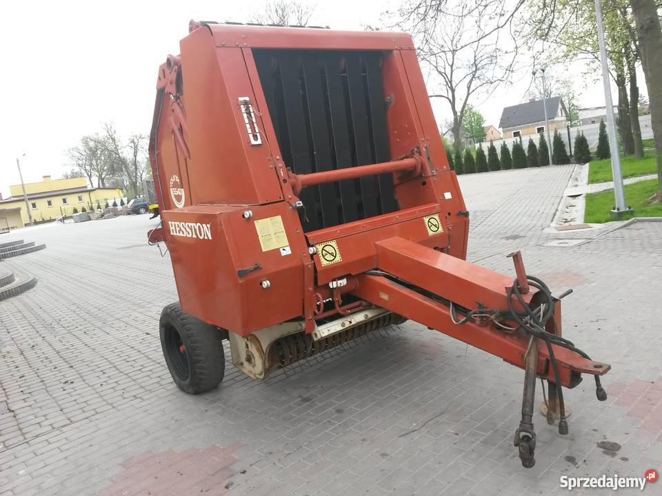 PRASA HESSTON 5540 STAN B FVAT stan idealny Maszyny rolnicze Lipno sprzedam