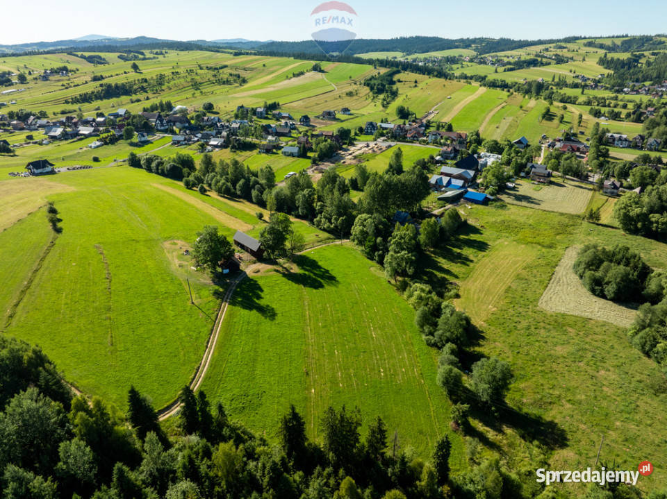 Działka budowlana Morawczyna 15min Nowego Targu 20m