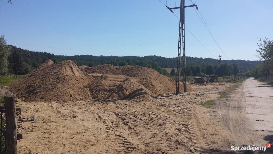 zwir piasek ziemia ogrodowa główczyce pbłocie pomorskie Główczewice