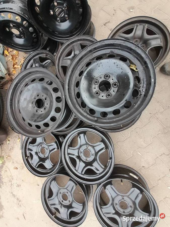 Felgi stalowe strukturalne zwykle I aluminiowe Sobienie-Jeziory
