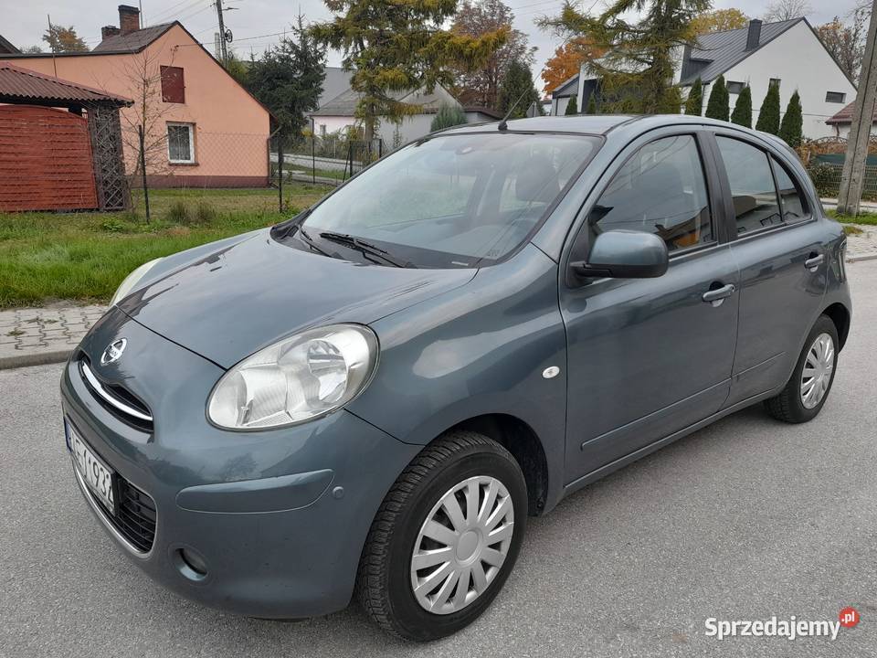 Nissan Micra 12 benzyna5 drzwi198 przebiegu2011 Siedliszcze-Osada sprzedam
