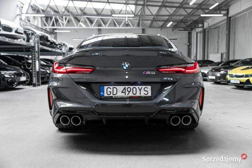 BMW M8 Pierwszy właściciel Salon Polska Stan czujnik martwego pola