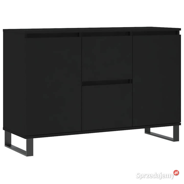 Szafka czarna 104x35x70 materiał drewnopochodny Warszawa