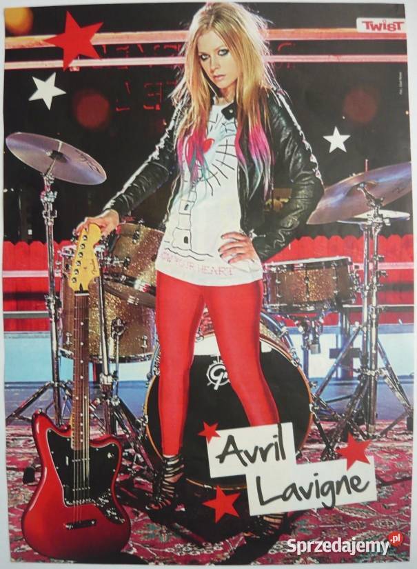 PLAKATY LAVIGNE AVRIL WYPRZEDAŻ ŚWIAT PLAKATÓW Bydgoszcz