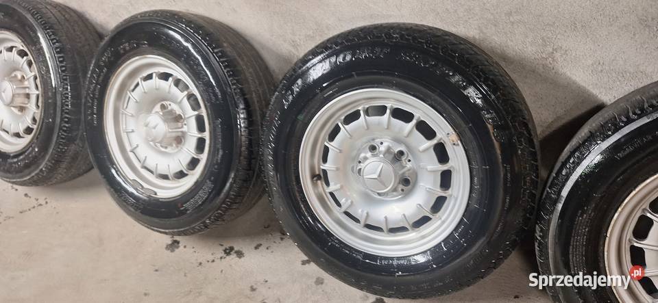 Alufelg opony Baroki Mercedes SL S klasa w124 Góra Świętej Anny