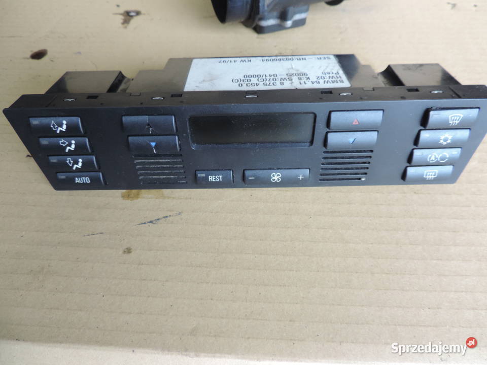 BMW E39 Panel klimatyzacji nawiewu 8375453 osobowe Nowy Sącz