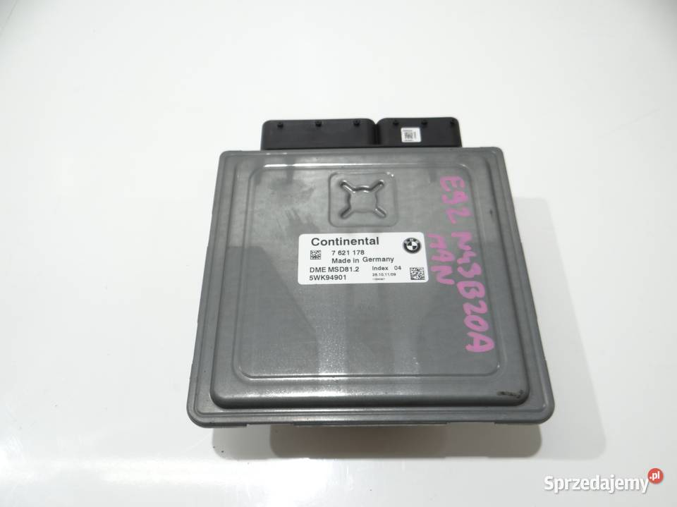 KOMPUTER STEROWNIK SILNIKA BMW E87 E90 E92 Strzyżewice