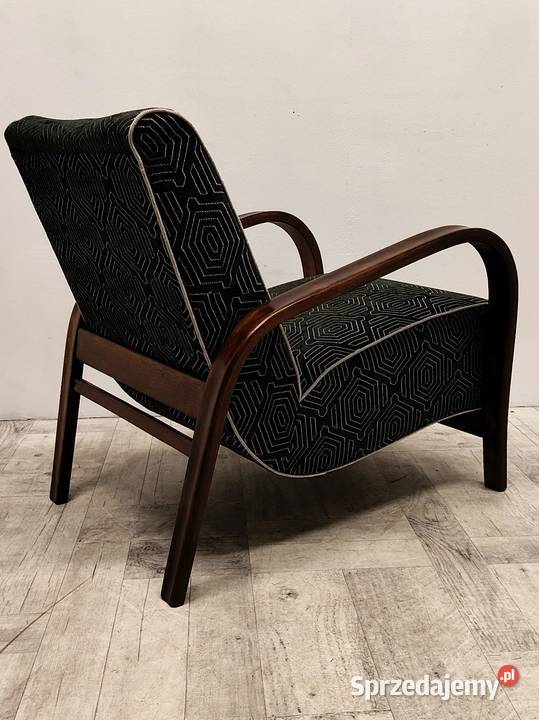 fotel fotele art deco vintage lata 50te design