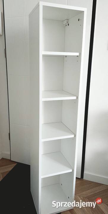 regałsłupek z półkami i frontem Kołobrzeg