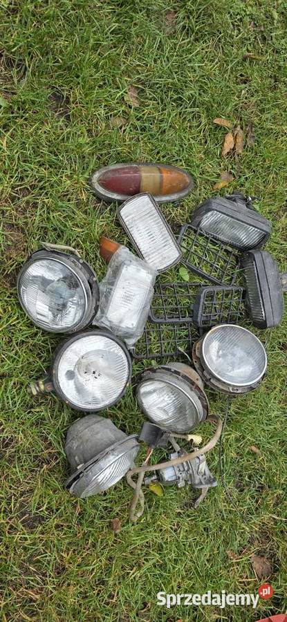 Lampy wesem części prl pakiet osobowe Łódź