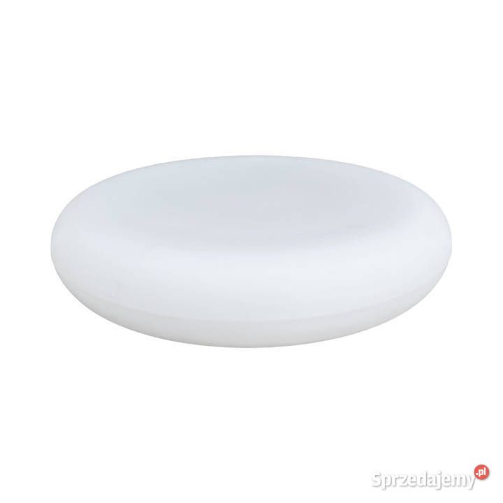 Wielki biały szklany plafon Massive Belgia lata Warszawa