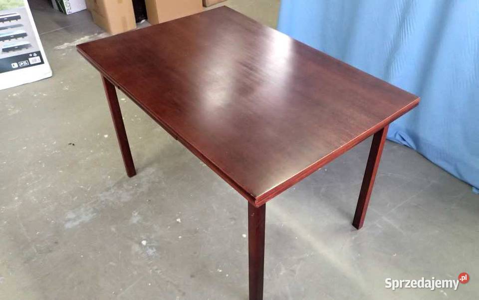 Stół rozkładany duży 120200 przykręcane nogi PRL 74cm mazowieckie Warszawa