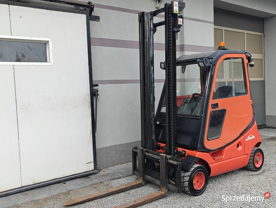 Wózek widłowy Linde H20T03 Lpg 2T Kabina Podnosi Sandomierz