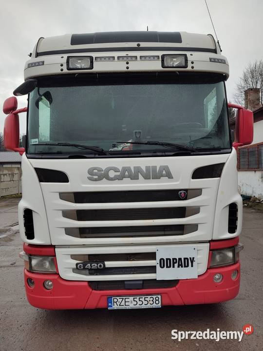 Scania G420 hakowiec + przeczepa