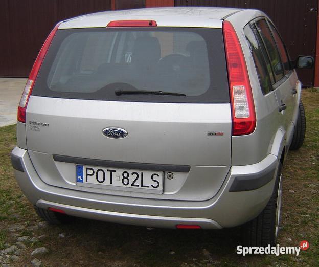 Ford FUSION 16 TDCI 2007 45 litra na 100 srebrny Fusion Mikstat