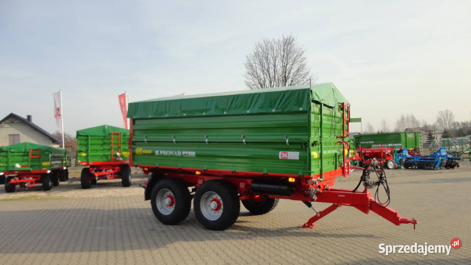 Przyczepa rolnicza Tandem burtowa PT512 Pronar Jarocin
