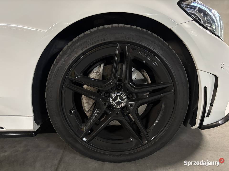 Mercedes Cklasa Coup bezwypadkowy i serwisowany biały Bydgoszcz