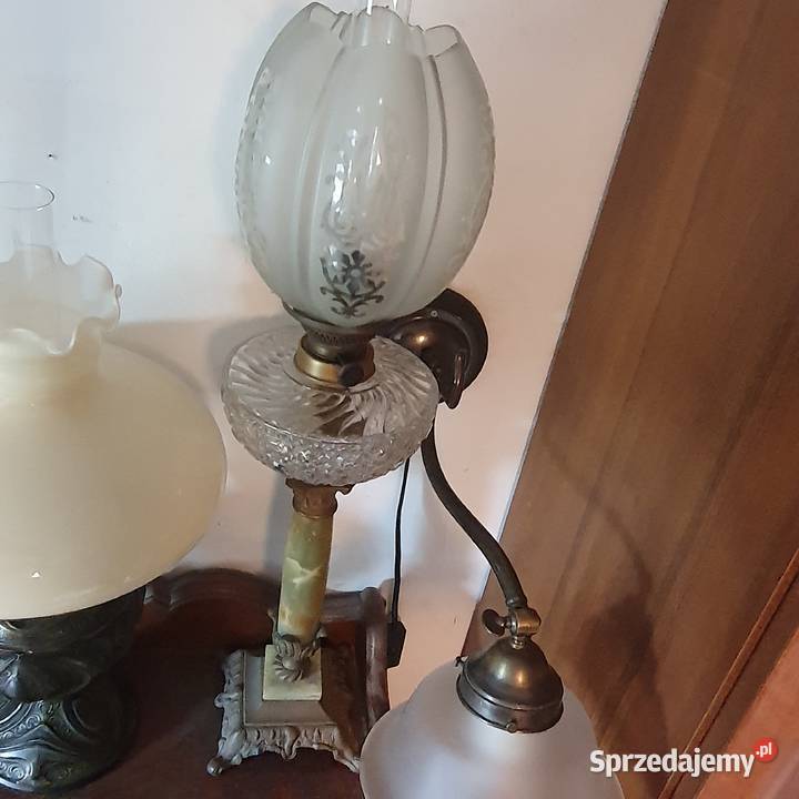 Sprawnastara lampa naftowa z XIX wieku dolnośląskie