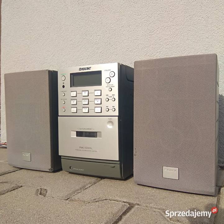 SONY PMCD305L miniwieża Magnetofon korektor CD dolnośląskie Świebodzice