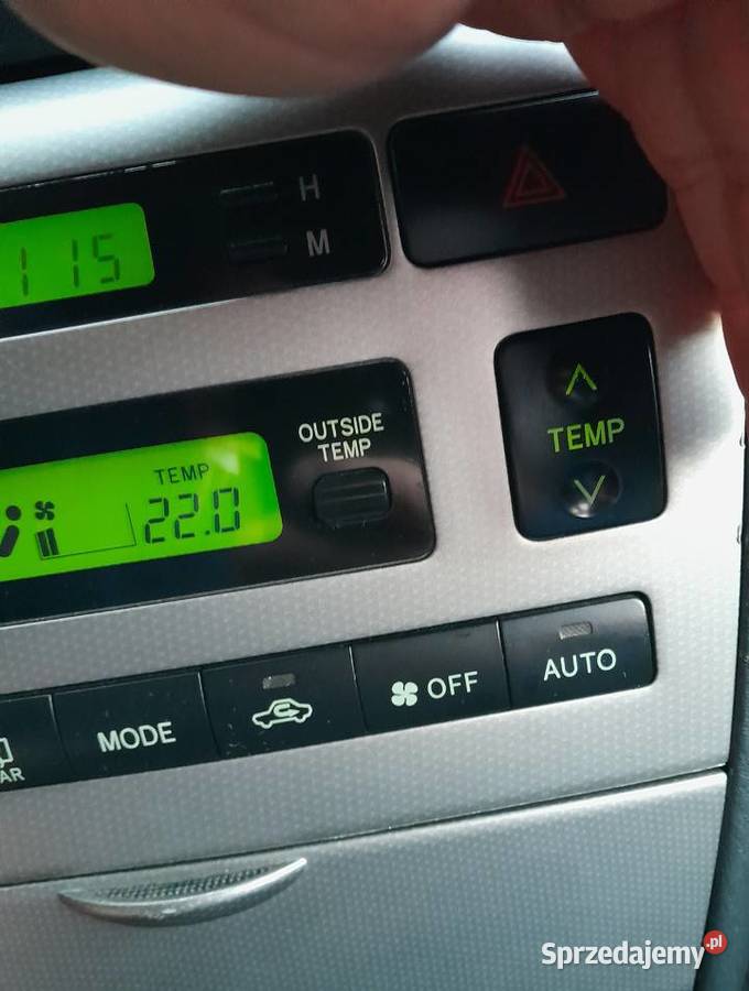 Panel sterowania klimatyzacją Toyota Corolla E12 Łódź sprzedam