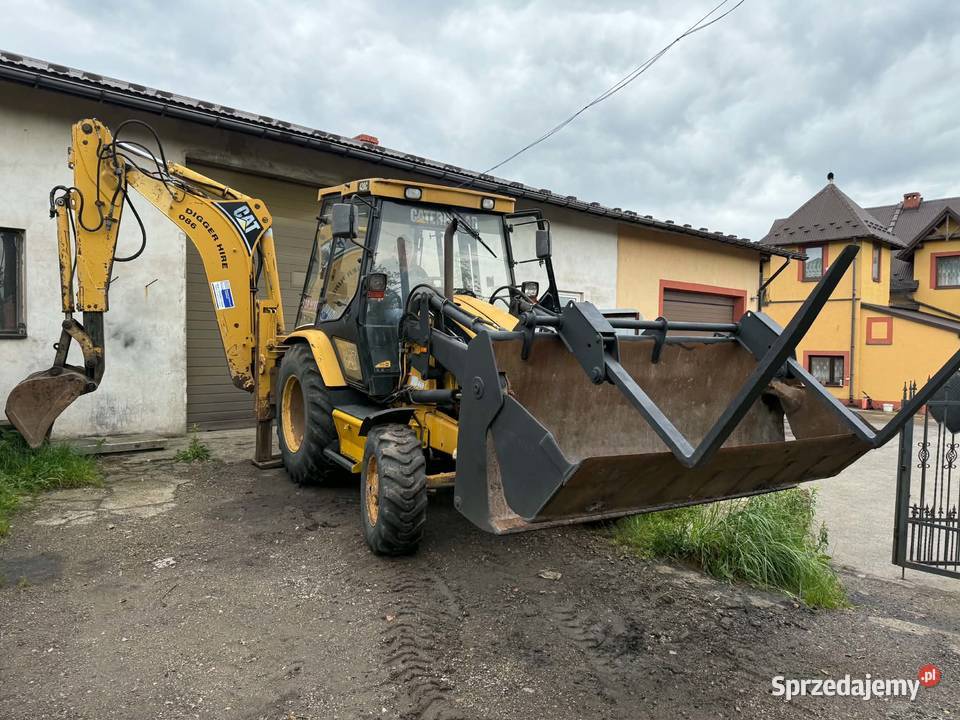 Koparkoładowarka Cat 428C 1999r Koparko ładowarki Gotkowice