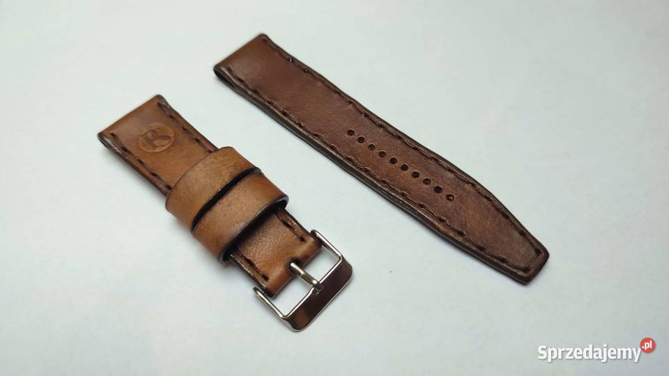 Paski do zegarków z naturalnej skóry Premium Dla mężczyzn sprzedam
