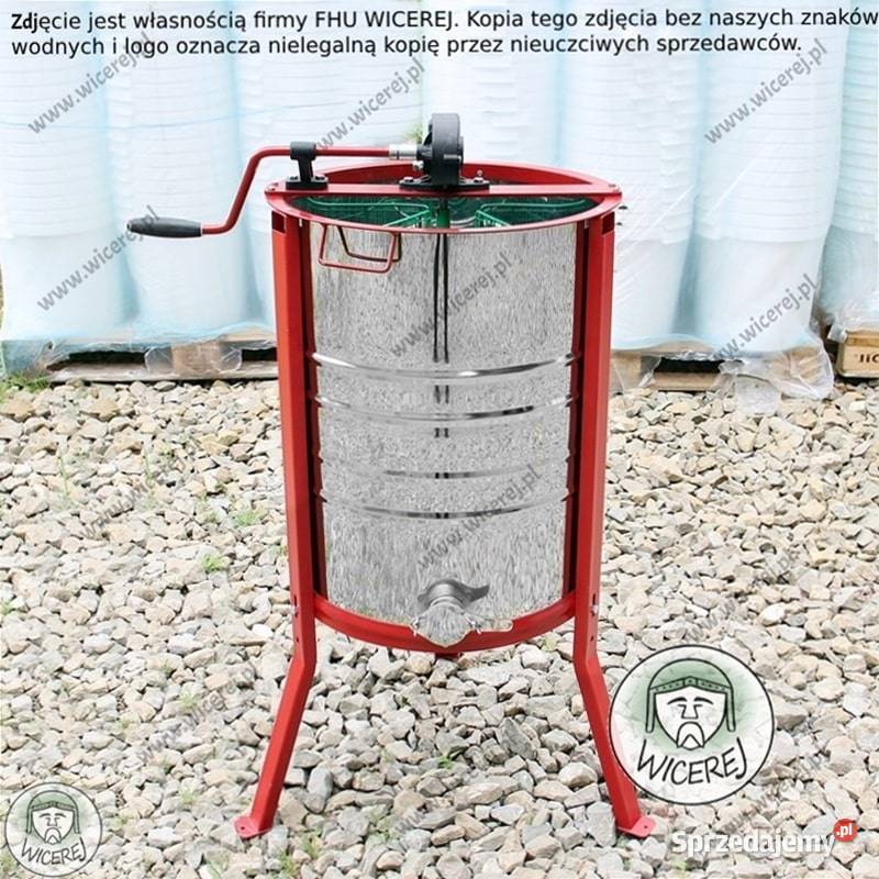 Miodarka 3 ramkowa uniwersalna PROMOCJA ręczna Jaśliska