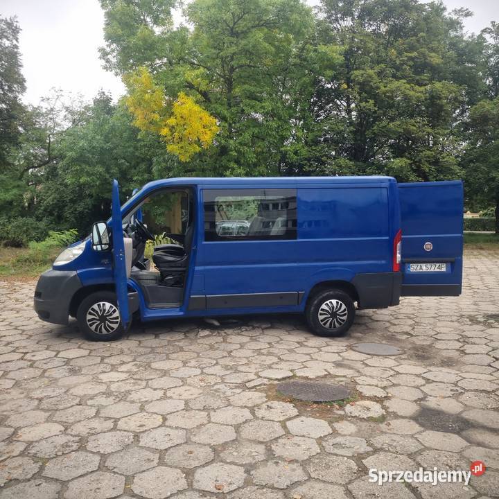 Fiat Ducato 6 OSÓB 23 MultiJet Klima Tempomat Siewierz