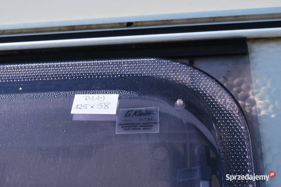 OKNOSZYBA BUERSTNER 125X58 DO PRZYCZEPYKAMPERA Grzebowilk