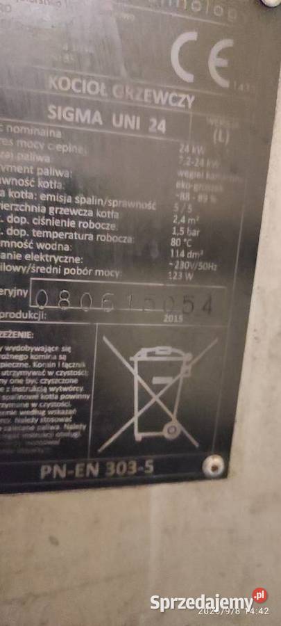 Części do pieca sigma uni Defro 14 kw Wieprz sprzedam