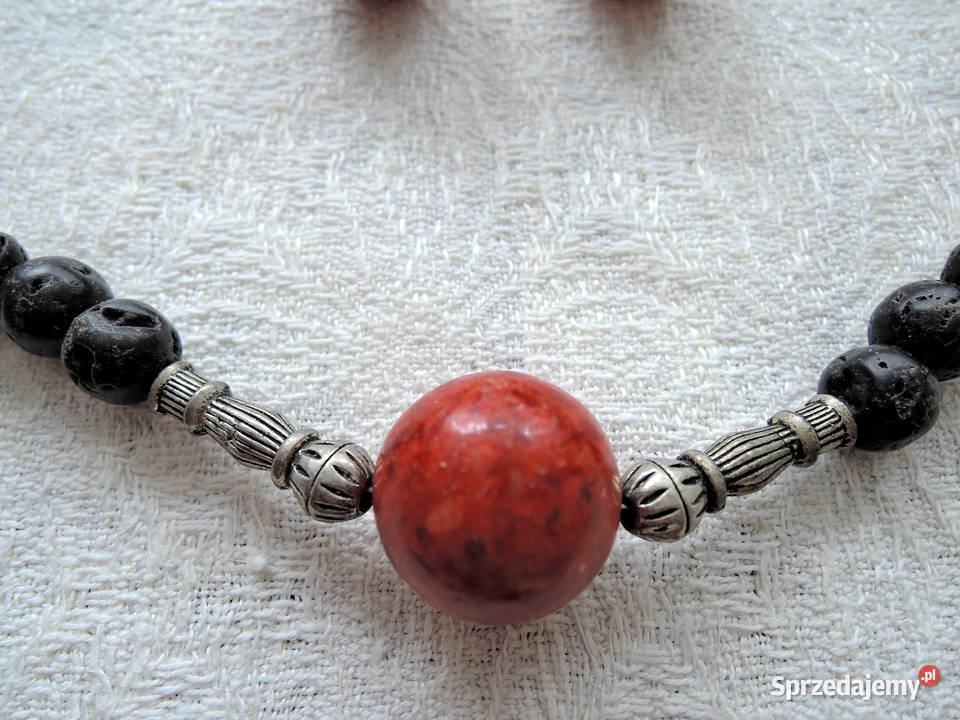 naszyjnik korale 2 kolczyki Wrocław