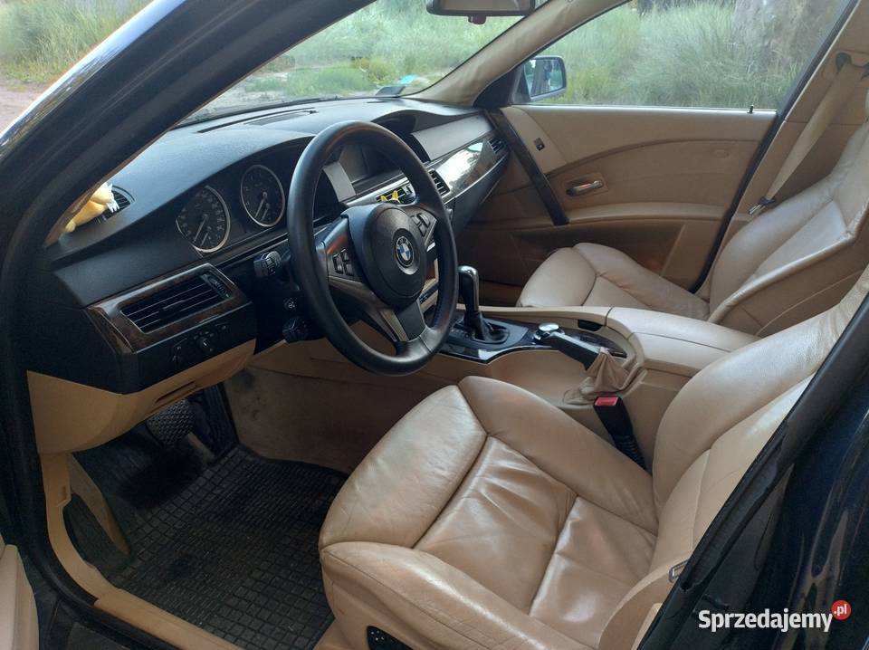 BMW E60 530i M54B30 R6 231 granatowy Gdańsk