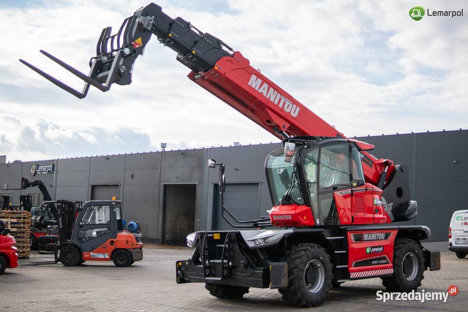 Ładowarka teleskopowa obrotowa Manitou MRT2260 Zator