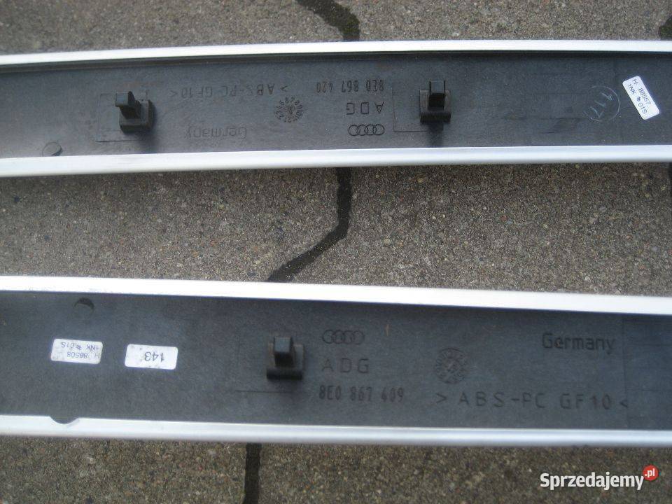 audi a4 b7 s line 0507r listwy ozdobne dekor Rakoniewice