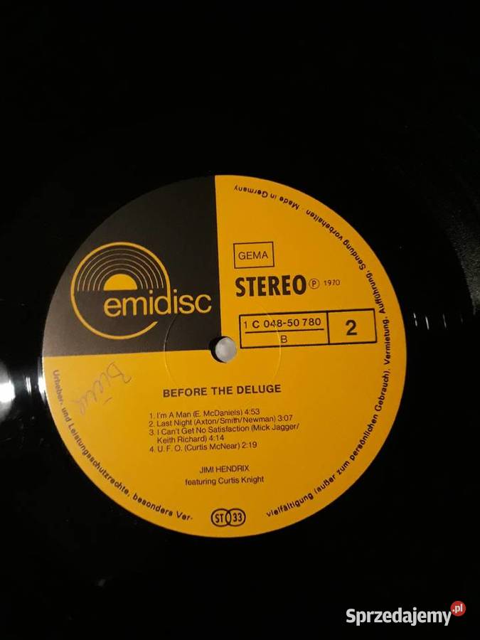 JIMI HENDRIX Before The Deluge Kolekcja własna podkarpackie Rzeszów