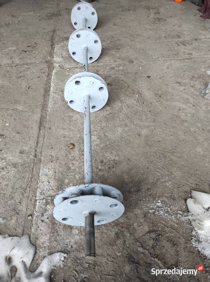 Wał podbieracza sipma 18m 4 tarcze 5276205901 Maszyny rolnicze