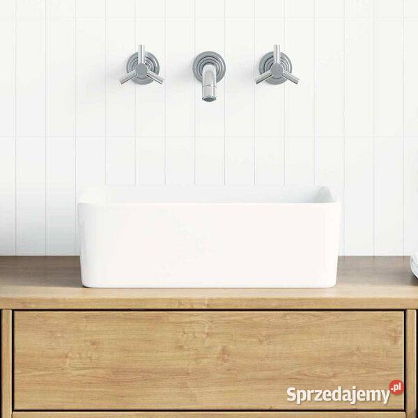 vidaXL Umywalka 40 x 30 x 13 ceramiczna Pozostałe