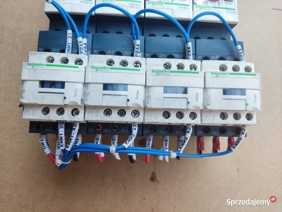 Zestaw Schneider Electric GV2ME 4x LC1D09 4x Pozostałe wielkopolskie Kotlin
