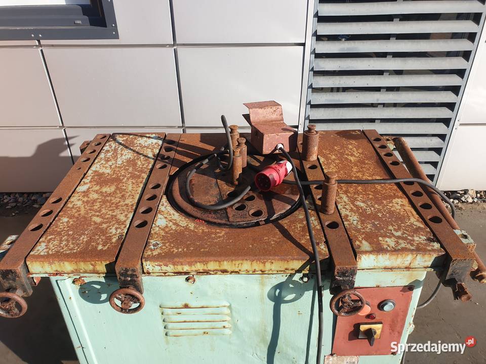GIĘTARKA DO PRĘTÓW ZBROJENIOWYCH ZREMB G340S 1 Tarnów